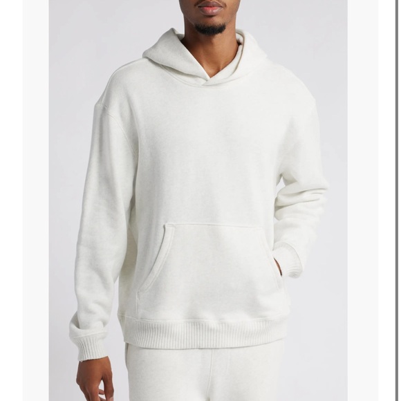 Elwood Hoodie and Straight Leg Sweatpants Set in Vintage Snow Heather - Picture 1 of 5